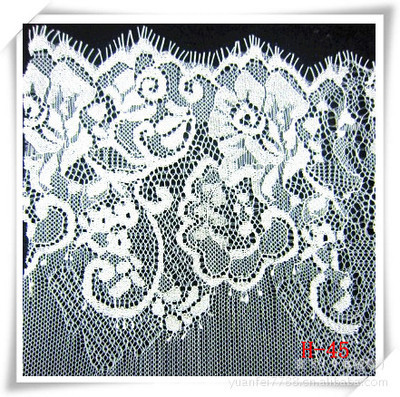 H-45面輔料城 精品日韓錦綸蕾絲睫毛花邊，點(diǎn)亮DIY服裝的時(shí)尚靈魂